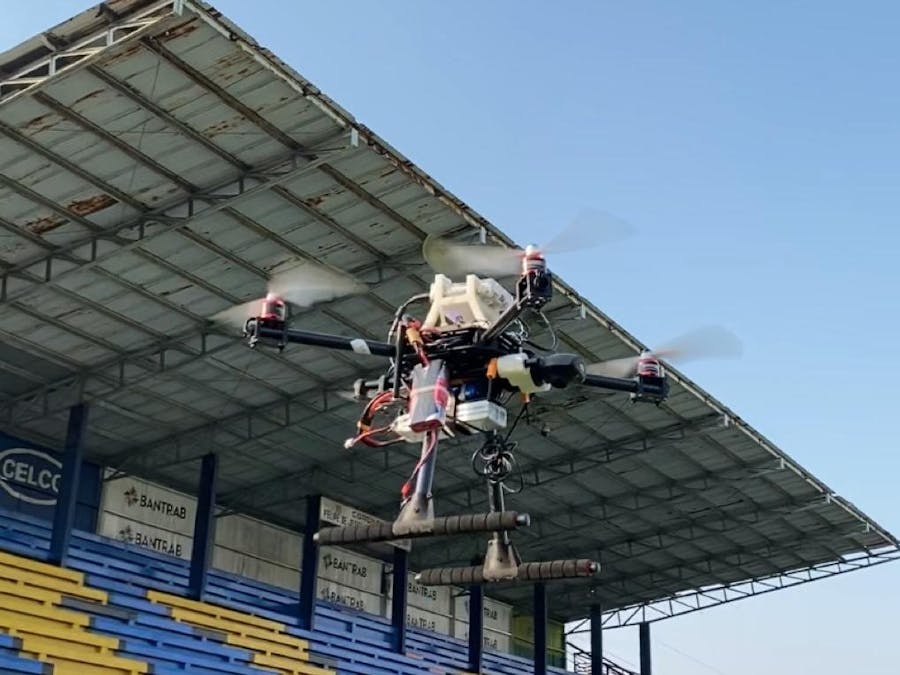 Galileo Aid Drone - For rescue assist and wild fire combat