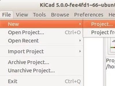 Start KiCad