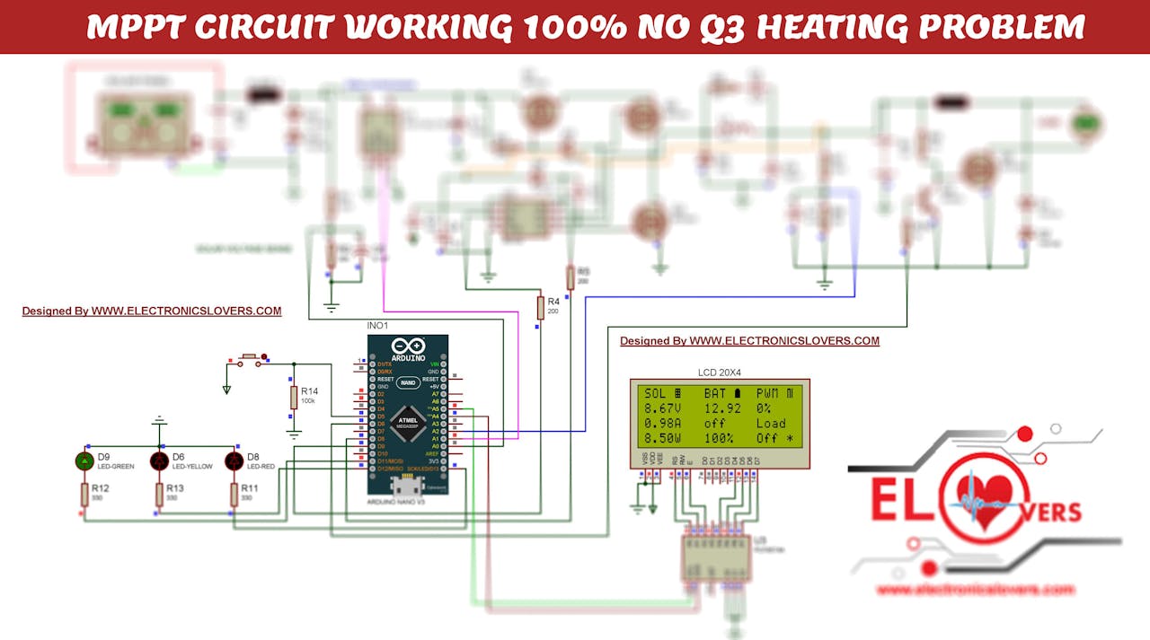 Home Made Arduino Based Mppt Charge Controller Arduino Project Hub