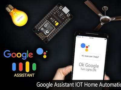Home Automation using Google Assistant and Adafruit IO