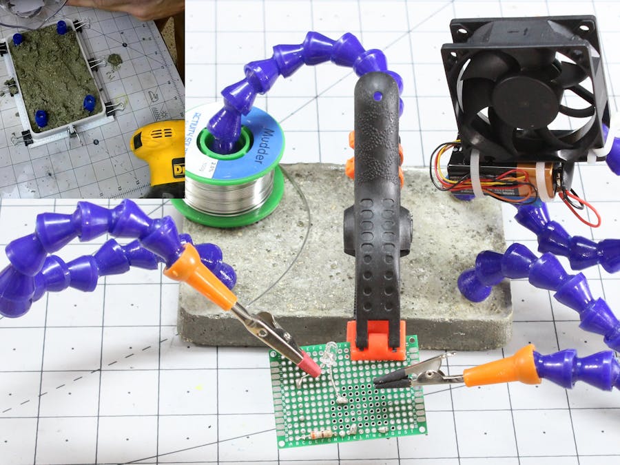 Concrete Solder Squid