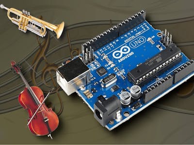 Arduino as Waveform Synthesizer for Music