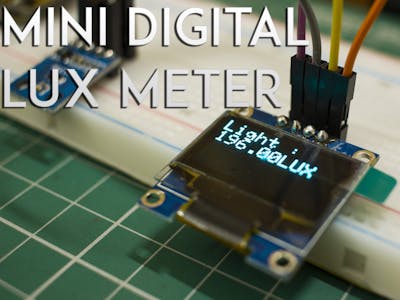 Mini Digital LUX Meter