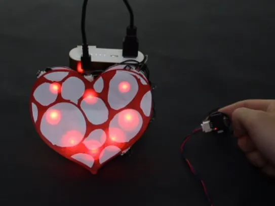 The Valentine's Day Project: A Visible Heartbeat - Hackster.io