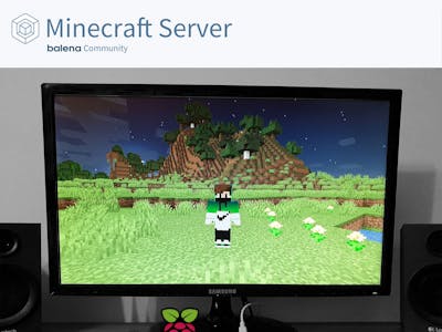 Create a Minecraft Server for the Raspberry Pi 4 with balena