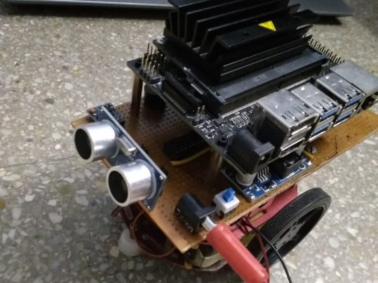 Jetson Nano Powered Arduino Rover