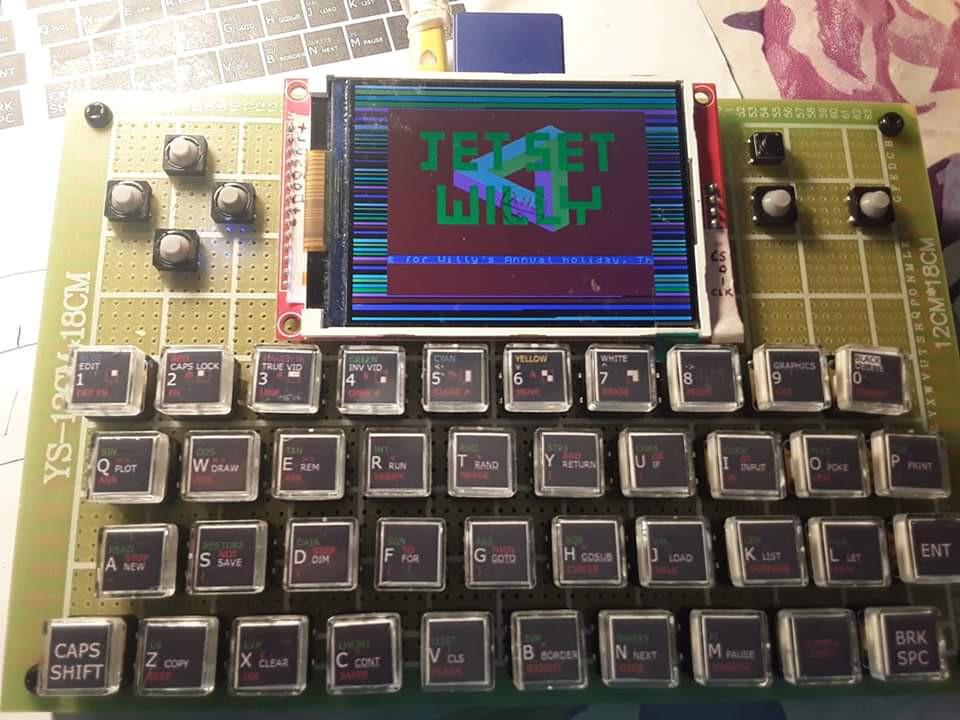A ZX Spectrum Emulator That Runs on a Humble ESP8266 