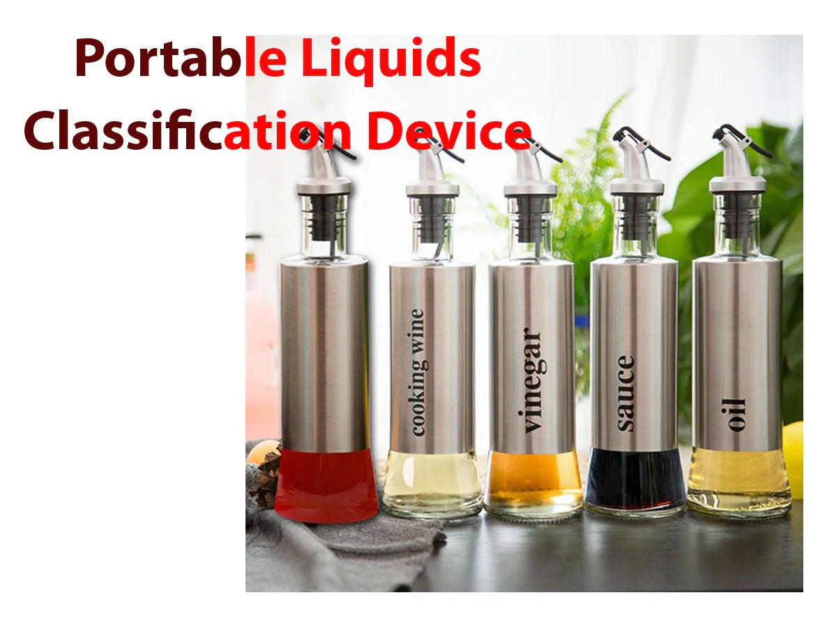 Portable Liquids Classification Device - Hackster.io