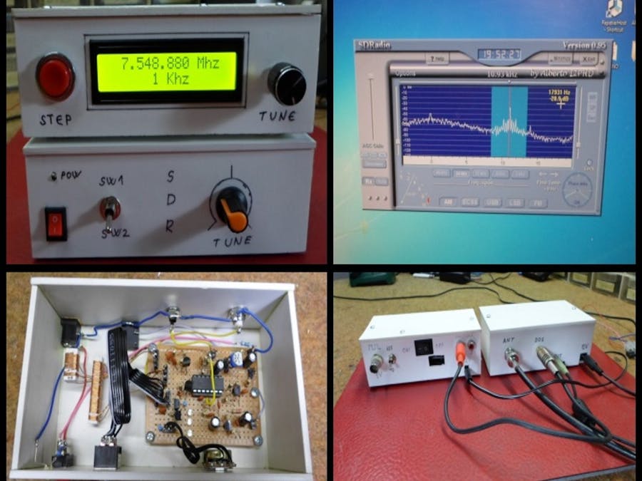 DIY Sensitive Software Defined Radio with AD9850 VFO