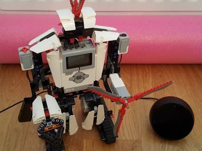 EV3 Robot - Dice Roller, powered by Alexa