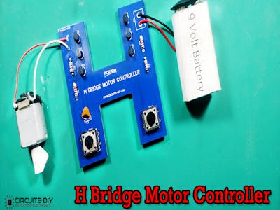 H Bridge Motor Controller Circuit