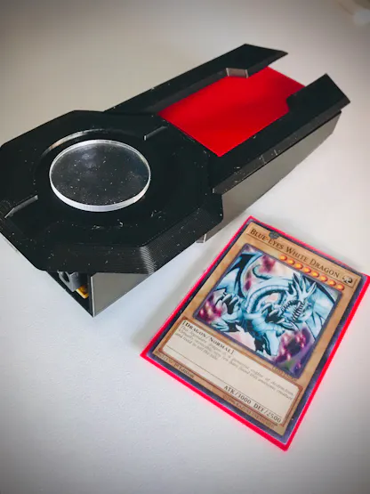 duel disk that fits card sleeves Yu-Gi-Oh! Homemade Duel Disk