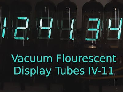 Interface VFD Tubes with an Arduino