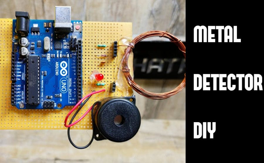 Diy Metal Detector Using Arduino Step By Step Arduino Project Hub