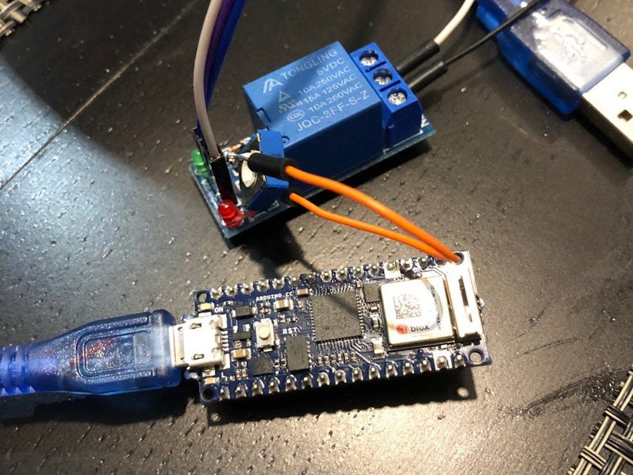 Arduino Nano IoT & Relay