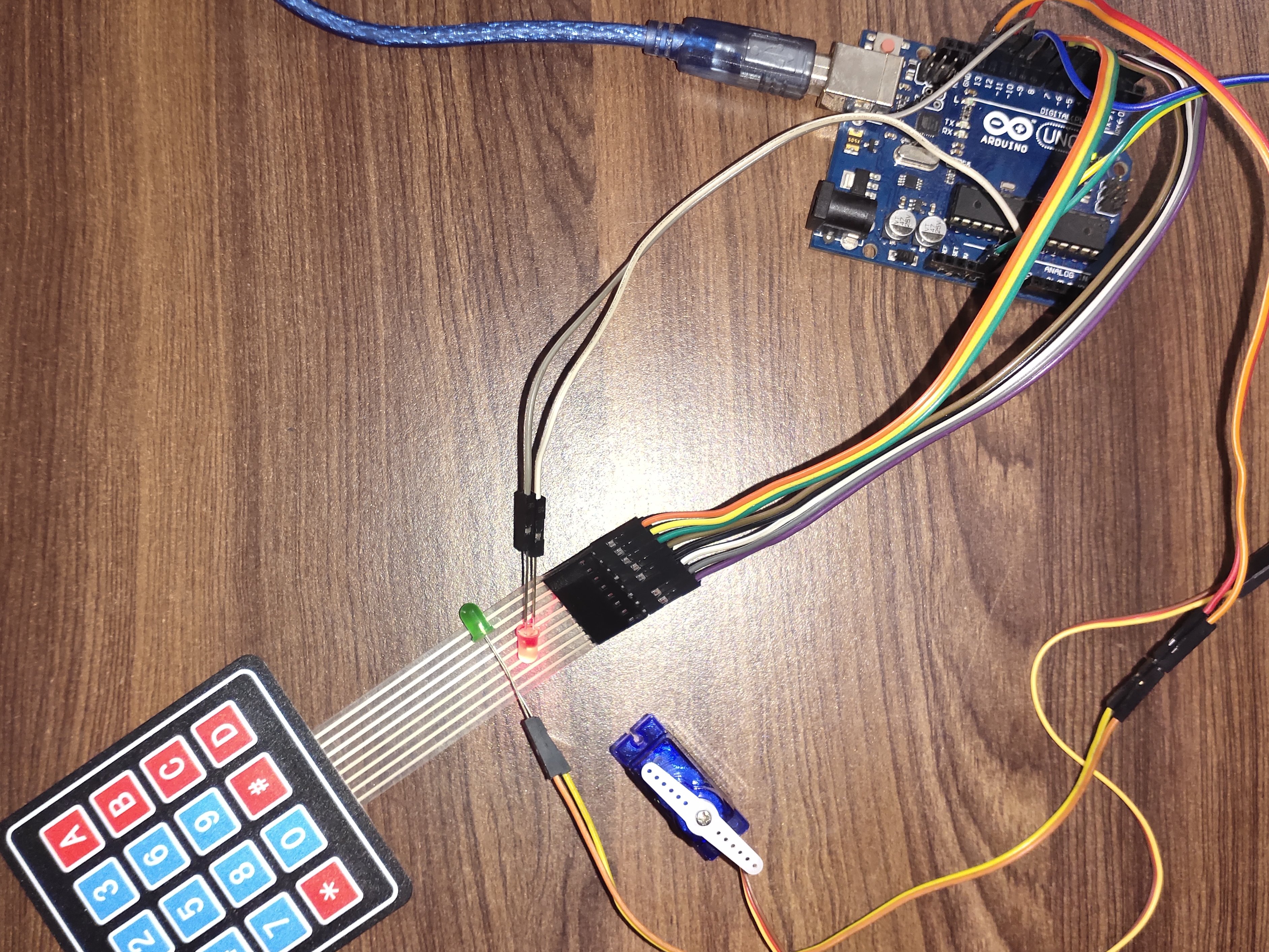 Keypad Lock With Servo - Arduino Project Hub