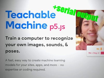 Use Teachable Machine AI to Control Anything