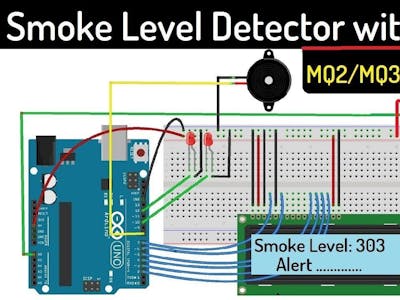 Smoke Level Detector with Alarm