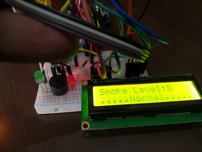 Smoke Level Detector with Alarm - Arduino Project Hub