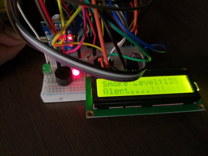 Smoke Level Detector with Alarm - Arduino Project Hub
