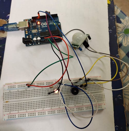 Alert System Using Ardiuno - Arduino Project Hub