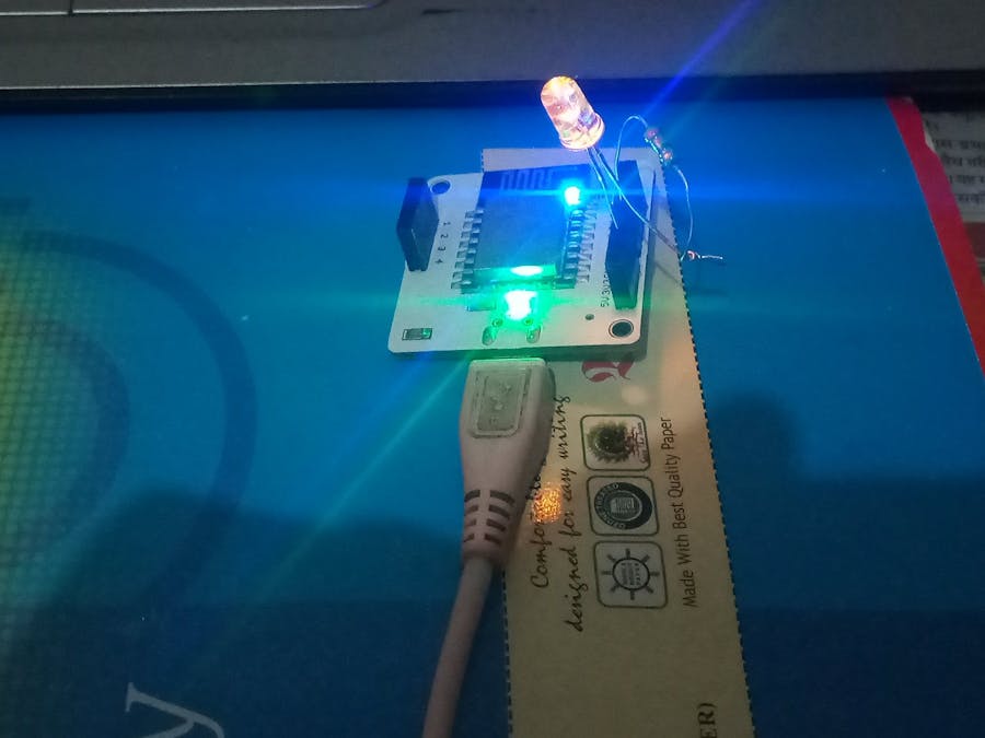 Led control using bolt wifi module and bolt cloud