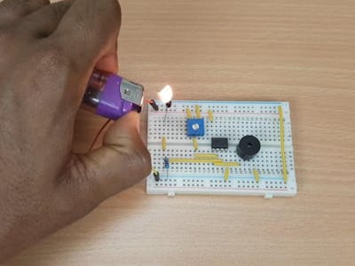 Fire Alarm Electronic Circuit