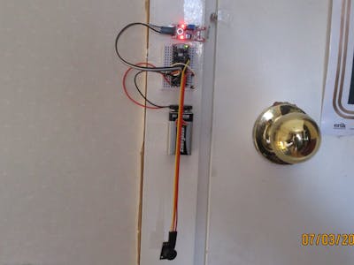 Door Sensor with Arduino Nano Every