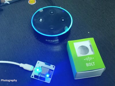 Remote LED control using Alexa & Bolt WiFi Module