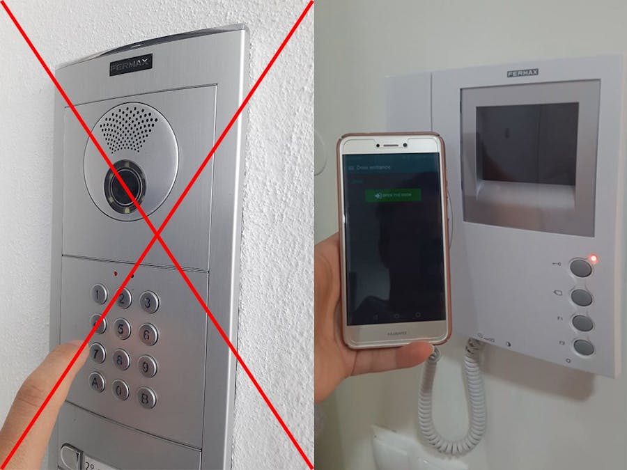 NodeRed video door entry