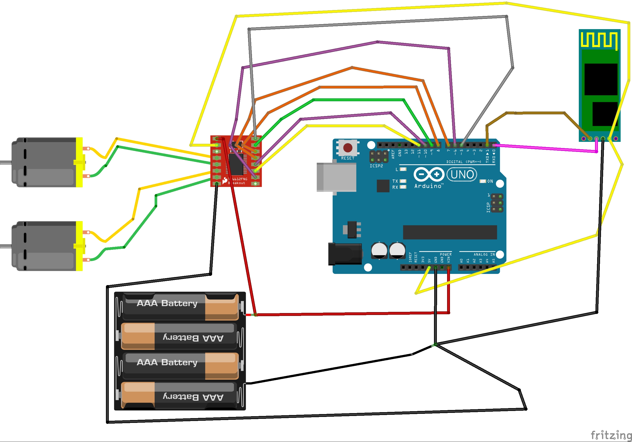 DIY Arduino Bluetooth Controlled - Hackster.io