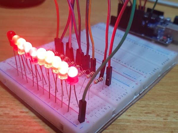 9 LED Patterns with Arduino - Arduino Project Hub