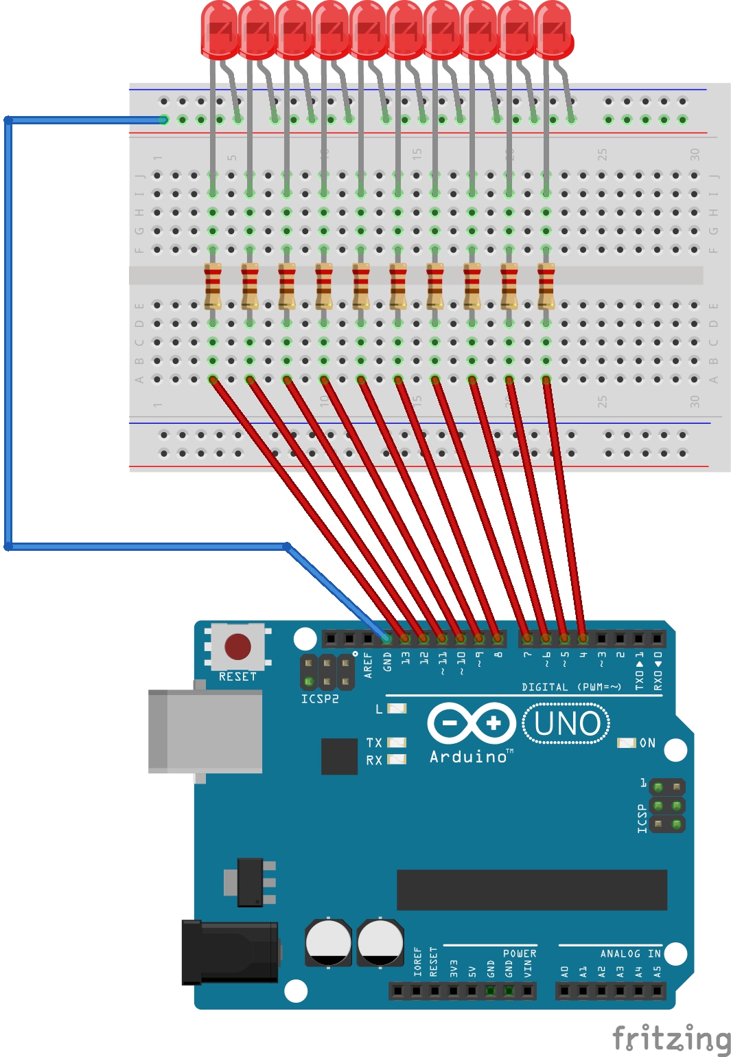 LED Patterns Arduino - Hackster.io