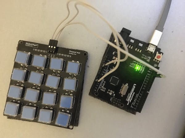 Arduino uno macro keyboard