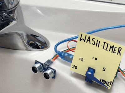 Wash-A-Lot-Bot! A DIY Hand Washing Timer 🧼