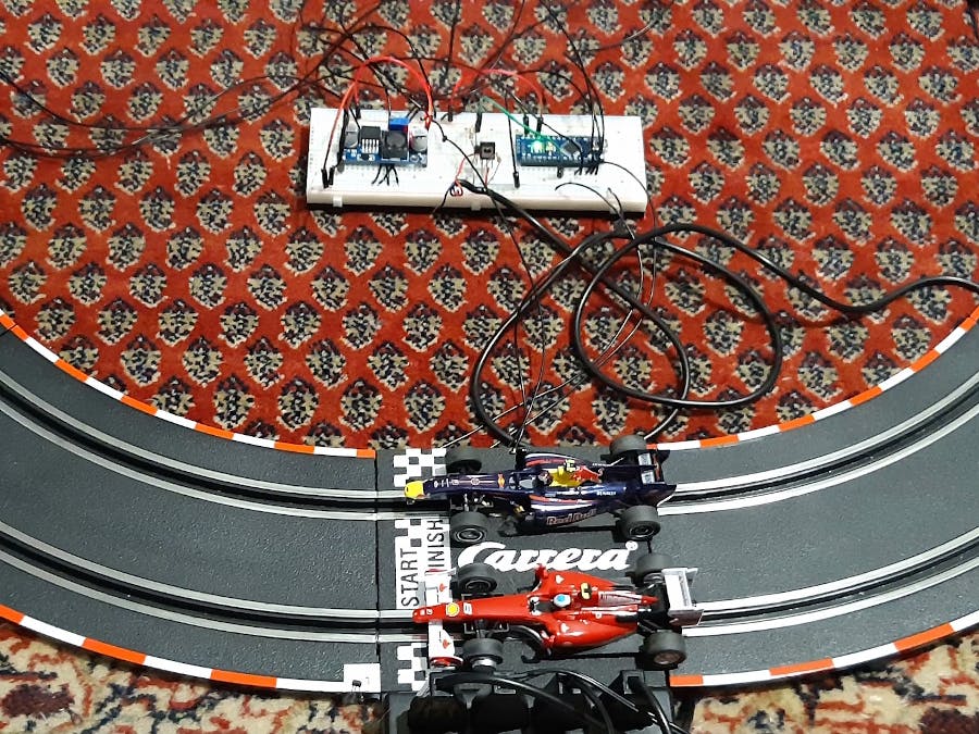 Automate Slot Cars with an Arduino