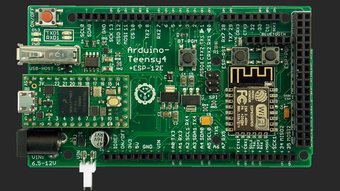 Expansion Board Turns the Teensy 4.0 Into a 2.4 GHz Wireless