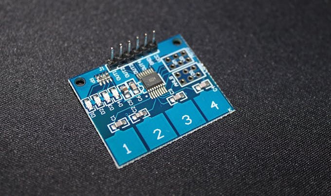 Interfacing4-Channels Capacitive Touch Module with Arduino - Arduino ...