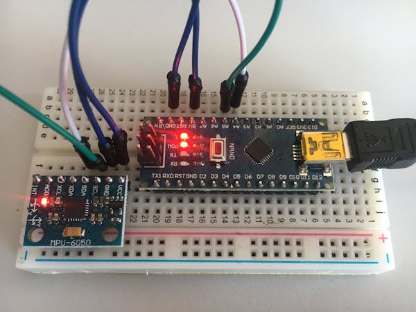 Accelerator MPU-6050 - Arduino Project Hub