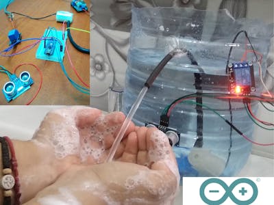 Automatic Faucet (Touchless) Using Arduino for COVID-19