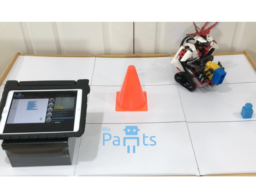 Coding with Lego EV3 and BluPants