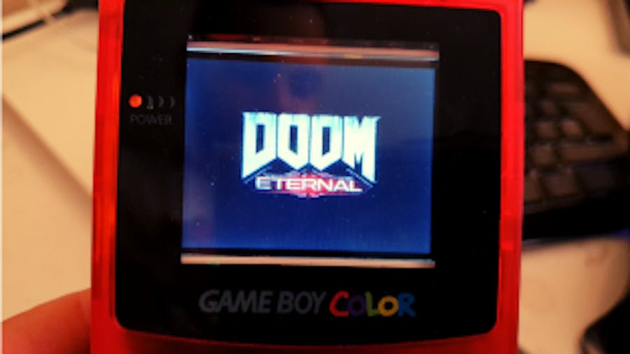 Doom Eternal on Gameboy Color