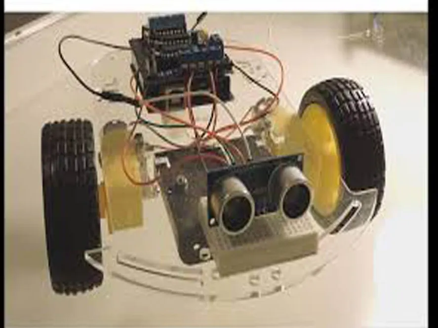 obstacle avoiding robot using arduino and l293d