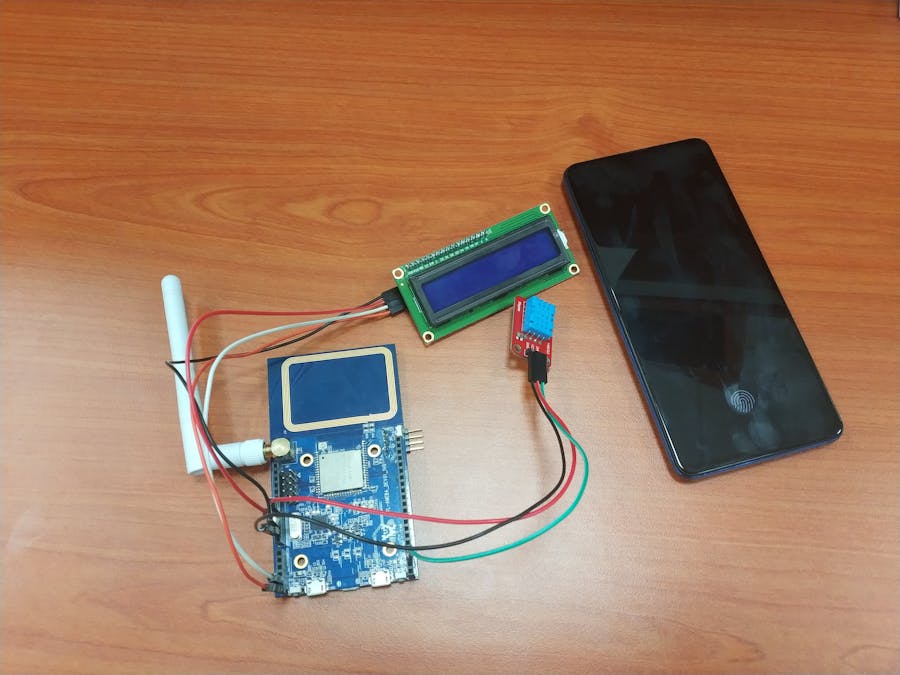Weather Station IoT system - Realtek Ameba RTL8195