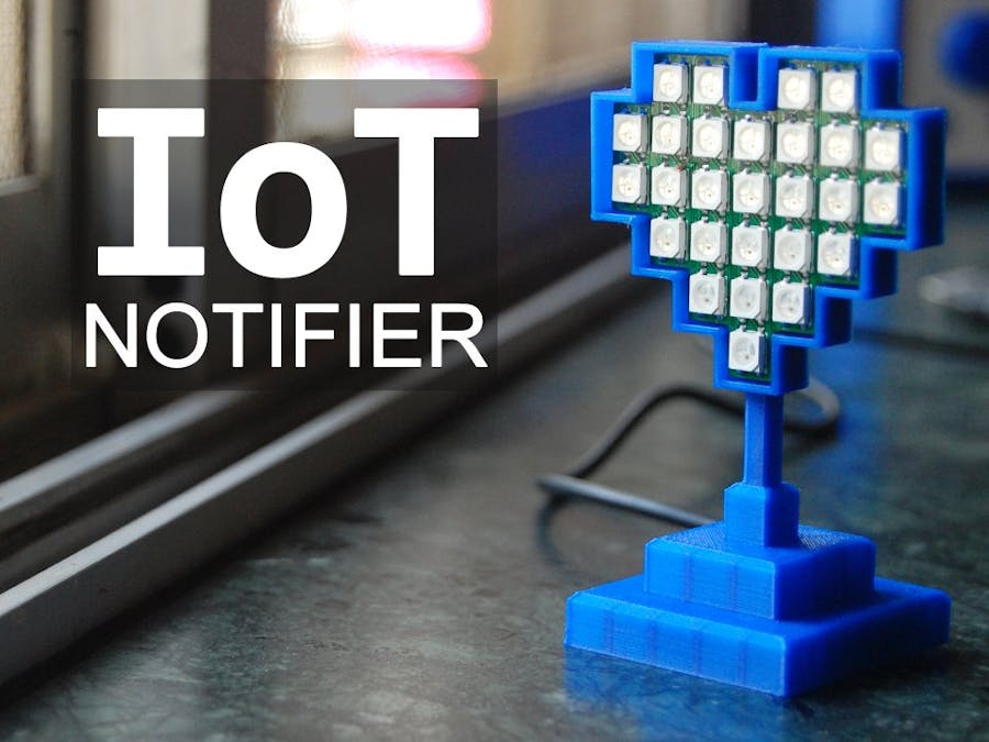 IoT Notifier using ESP-12E