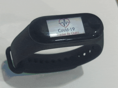 Wearable Corona Virus Data Monitor And Tracker