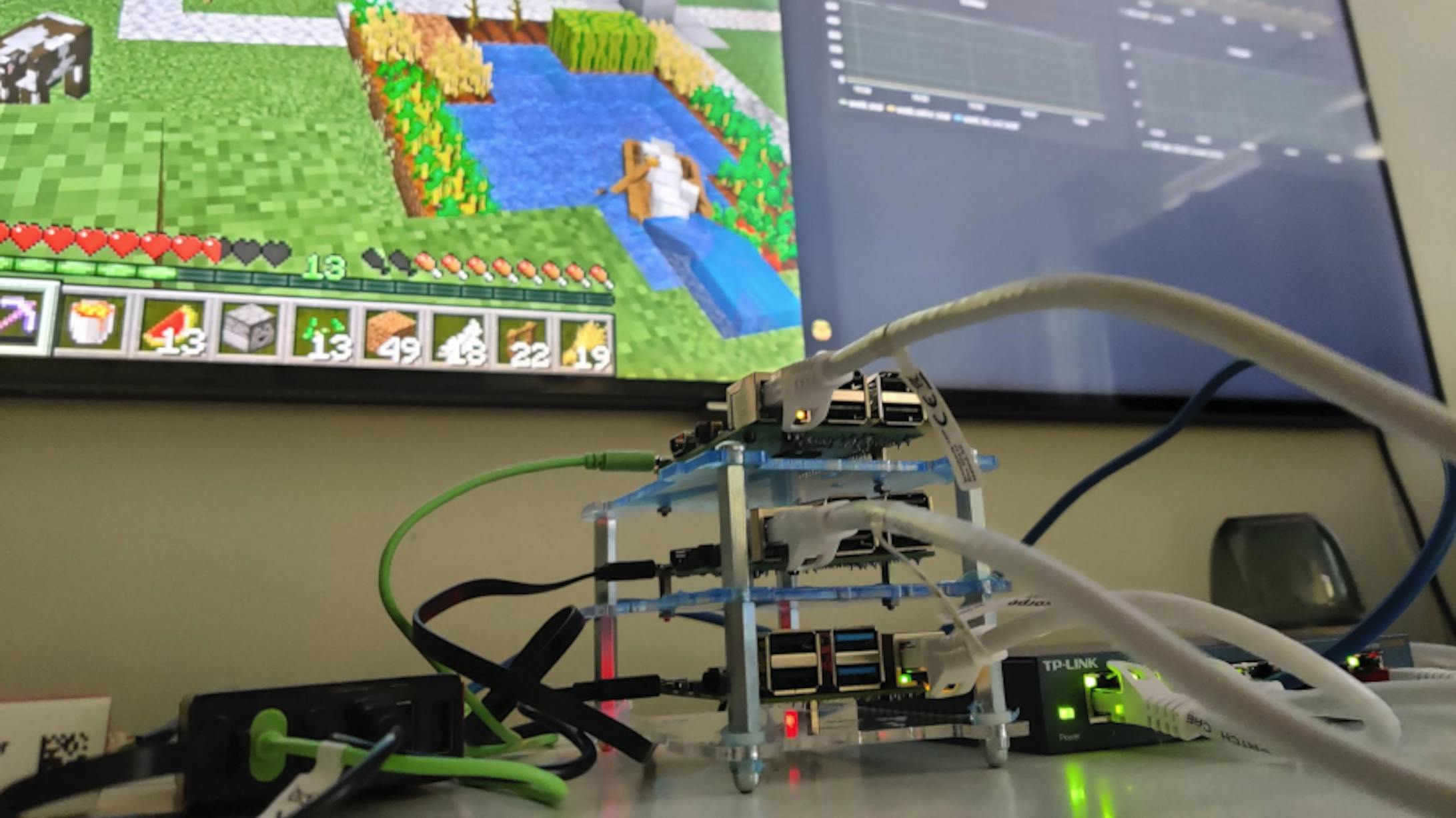 Get A Minecraft Server And Metric Reporting Up On Your Raspberry Pi Cluster Hackster Io