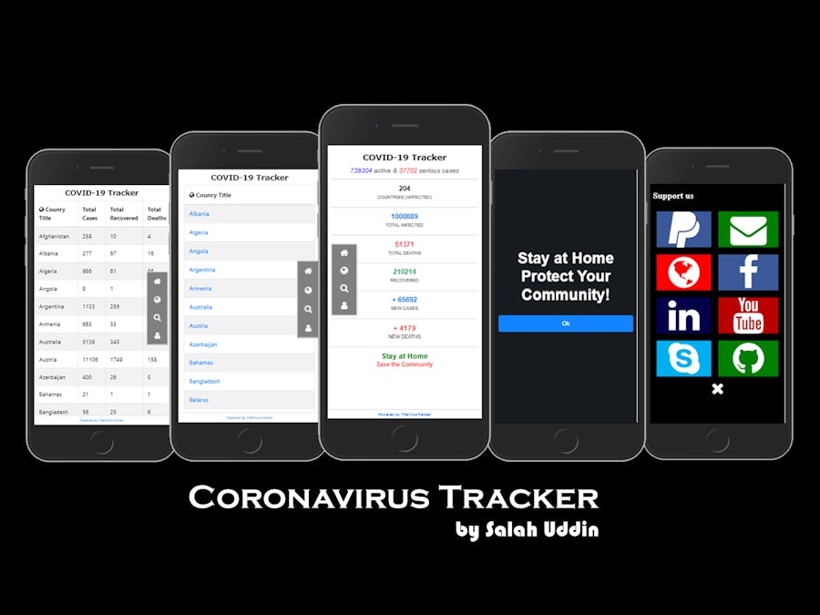 Corona Virus Tracker (Mobile Apps)