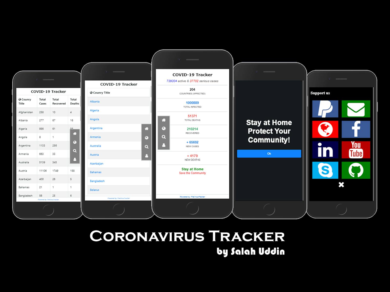 live corona tracker