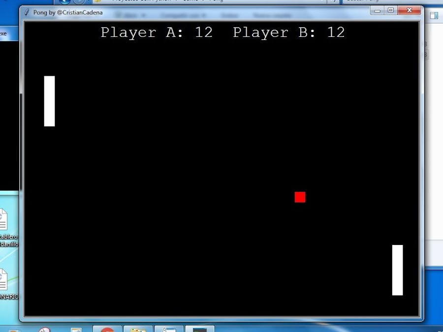 Python Game: Pong